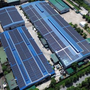 Điện mặt trời 1MW Đồng Tháp tại lò gạch Đức Thành