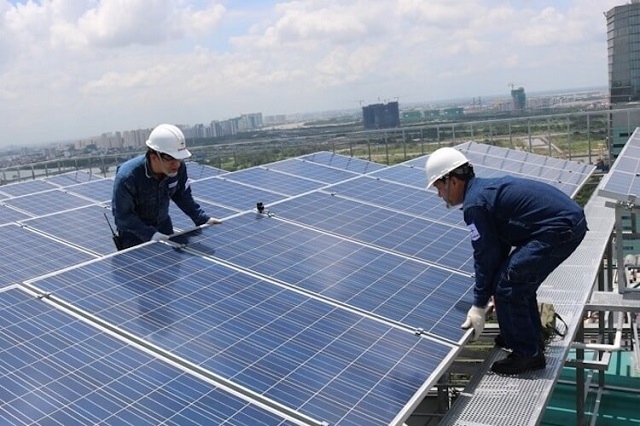 Thi công lắp đặt điện mặt trời tại An Giang
